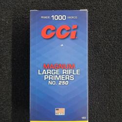 CCI amorces Magnum Large Rifle n°250 (x1000)