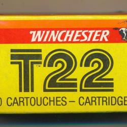 (5939) PORT OFFERT !  BELLE BOITE 22 LR pour collection pleine et complète T22