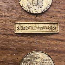 insert en métal 1917/1918 pour Plaquette COLT 45 1911 A1 US USA ww1 ww2