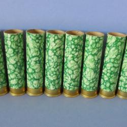 SUPERBE LOT DE 10 DOUILLES ANCIENNES MANUFRANCE CAL.20 JAMAIS CHARGEES POUR LA  COLLECTION