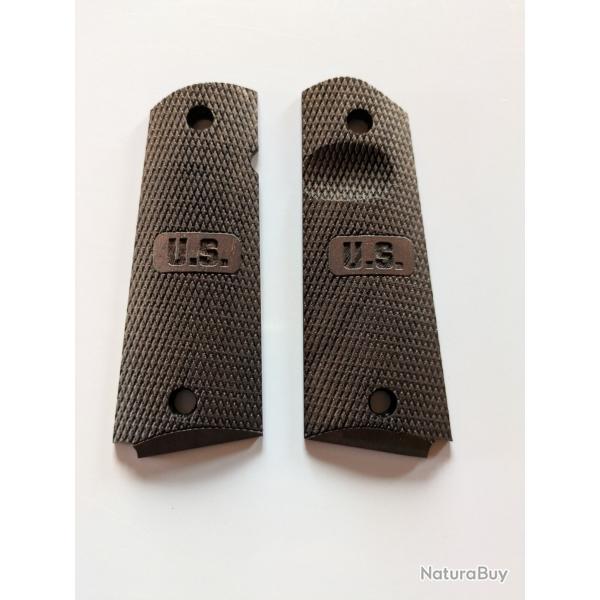 Plaquettes noyer neuves Colt 1911