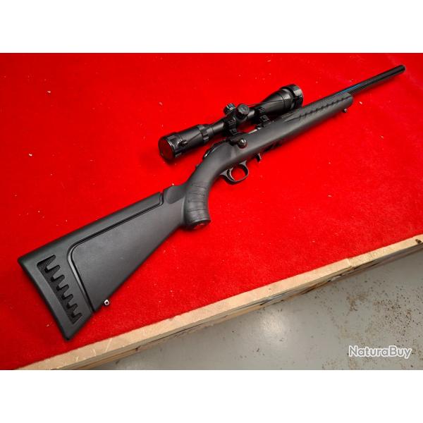 RUGER AMERICAN RIMFIRE CUSTOM CAL. 22LR EN EXCELLENT ETAT + LUNETTE STOEGER 3-9X40