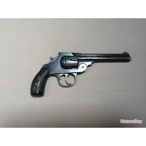 Revolver de poche Iver Johnson 38SW de 1896  canon 5 pouces