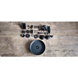 Kit ultime d'amélioration pour Lee Pro 4000 & Lee Auto Breech Lock Pro - Impression 3D (noir) 5 tube