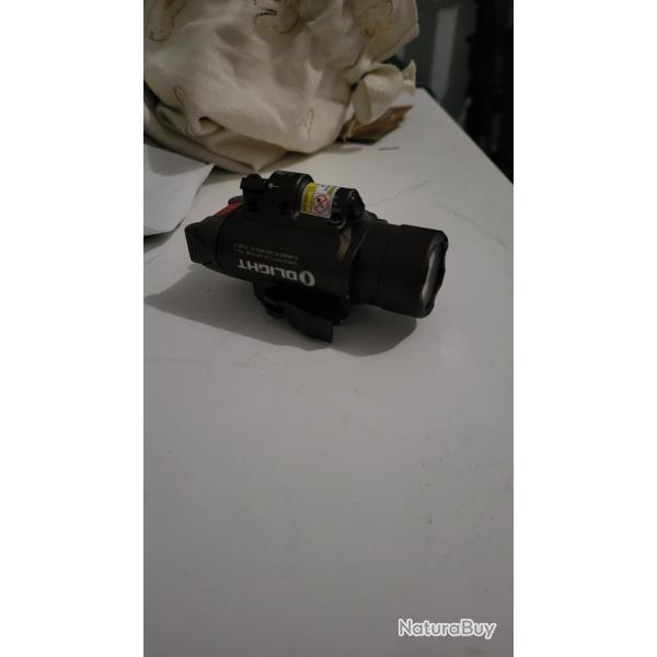 Lampe Olight Baldr pro lazer rouge fde