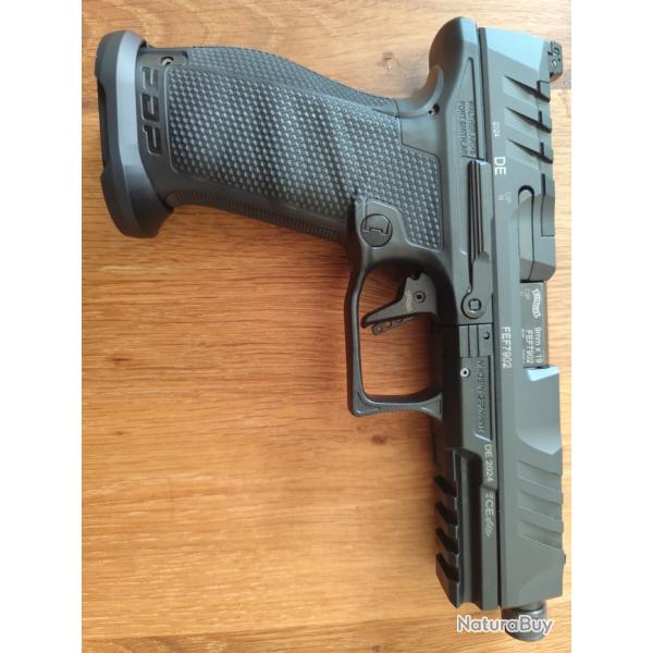 Vends PSA WALTHER PDP PRO SD FULL SIZE 5,1 Calibre 9x19mm comme neuve.300 Cartouches tires Maxi.
