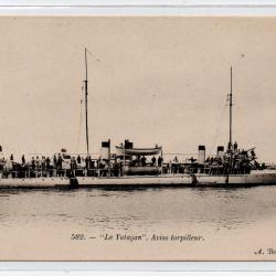 CPA - Marine de Guerre - " Le Yatagan " Aviso torpilleur   N°4033