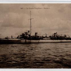 CPA - Marine de Guerre - Le Contre - Torpilleur " SAGAIE "   N°4034