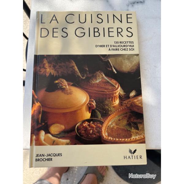  vendre, livre cuisine des gibier, 130 recette