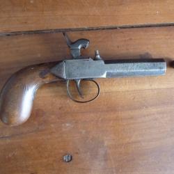 PISTOLET A PERCUSION POUDRE NOIR