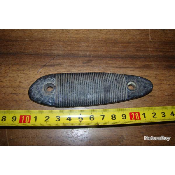 PLAQUE DE COUCHE CORNE POUR ANCIEN FUSIL