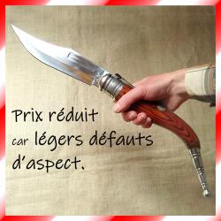 NAVAJA (couteau pliant géant) Inox - Lame 22,5 cm - Stamina [défauts]