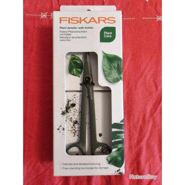 Fiskars Ciseaux scateur  plantes avec support Plant care.