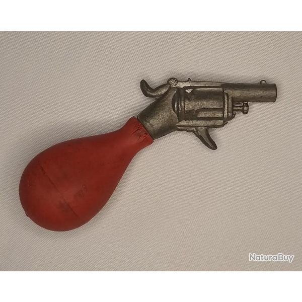 Pistolet jouet  eau NOREV en mtal vintage 50/60 n4