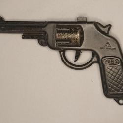 Pistolet jouet ancien en tôle DOUGLAS made in Belgium vintage n°9