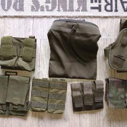 Lot de porte chargeurs , holster  airsoft