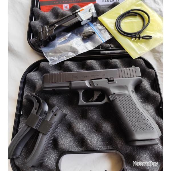 Glock 17 Gen5 T4E First Edition limite 43 PAINTBALL