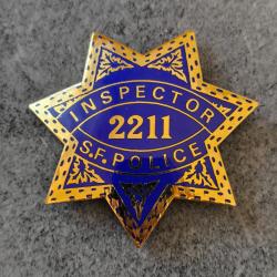 ETOILE DE POLICE INSPECTEUR HARRY