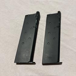 Lot de 2 chargeurs gaz 1911 golden eagle