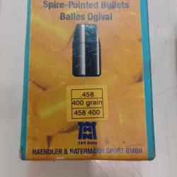 Ogives cal 45 H&N 458 400GR