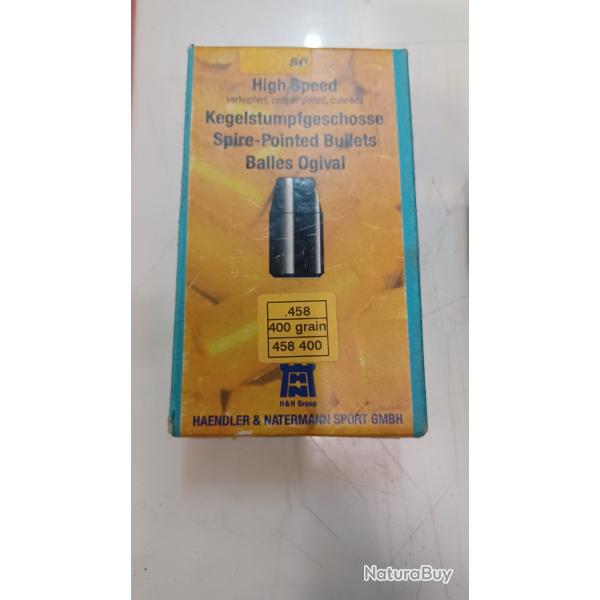 Ogives cal 45 H&N 458 400GR