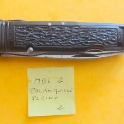 N1 COUTEAU PLIANT BIAT SAUZEDE COMMANDO AIR PARACHUTISTE LEGION ETRANFERE MILITAIRE SURVIE