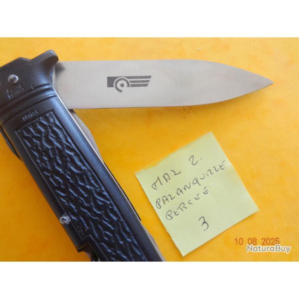 N 3 COUTEAU PLIANT BIAT SAUZEDE COMMANDO AIR PARACHUTISTE LEGION ETRANFERE MILITAIRE SURVIE AVIATION