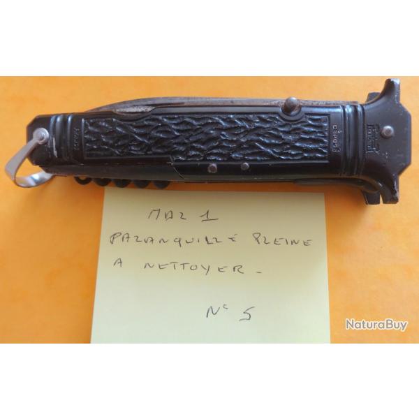 N 5 COUTEAU PLIANT BIAT SAUZEDE COMMANDO AIR PARACHUTISTE LEGION ETRANFERE MILITAIRE SURVIE