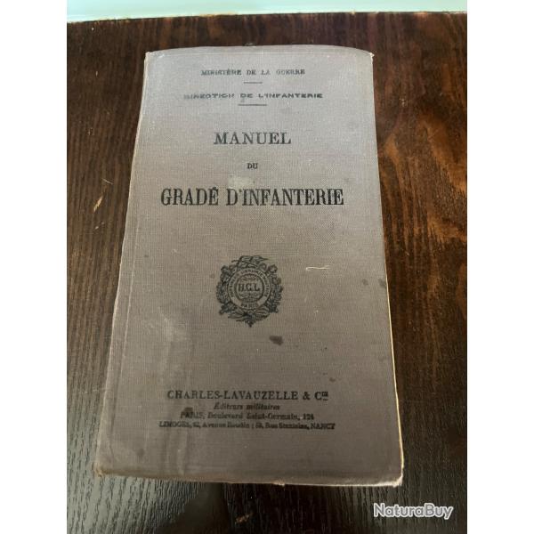 Manuel du grade d'infanterie