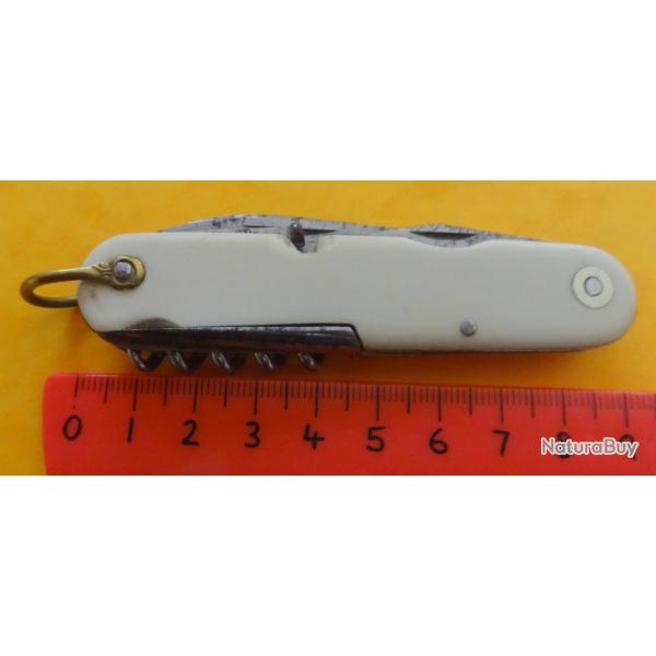 COUTEAU PLIANT CANIF POCHE BIAT SAUZEDE THIERS SUISSE SIX PIECES SAC