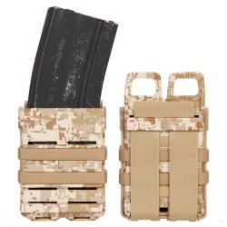 Pochette de chargeur :Fast-Mag friction desert