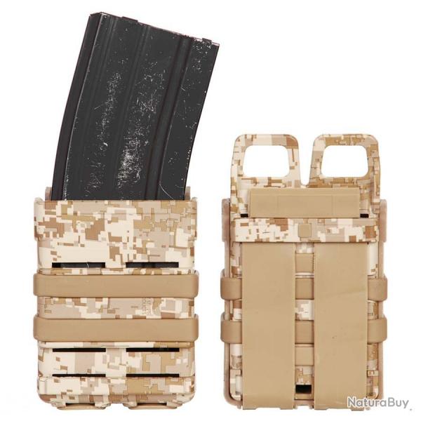 Pochette de chargeur :Fast-Mag friction desert