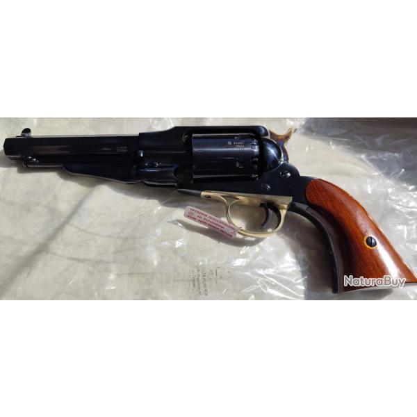 Revolver Uberti Remington 1858 New Improved Army Acier forg bronz cal. 44 5 1/2" dpart Match