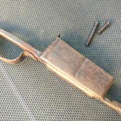 Pontet de fusil américain WW2 Springfield 1903 A3 avec les deux vis de boîtier