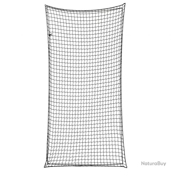 Filet pour remorque avec corde lastique noir 4x2 m PP