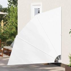 Écran de confidentialité pour balcon Blanc 210 x 210 cm tissu