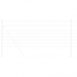 Clôture de champ 0.8x25 m Acier galvanisé
