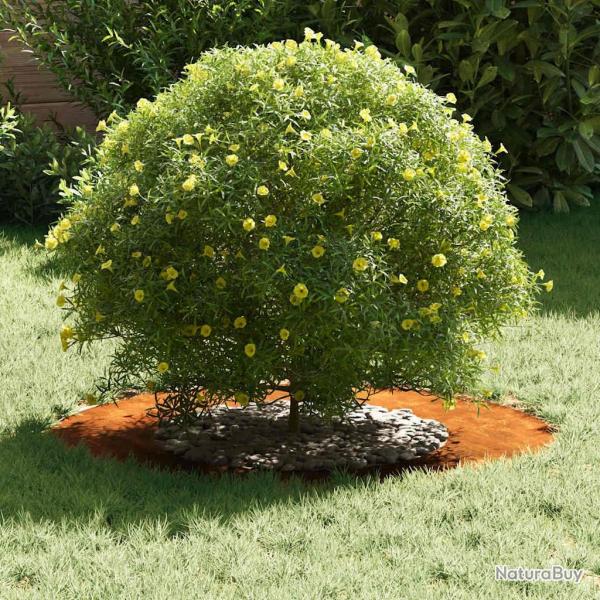 Planteur en acier corten Acier corten 70 cm de diamtre Durable