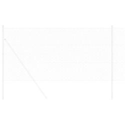 Cl&ocirc;ture Hexagonale Grise Argent 0.6 x 25 m Acier galvanis&eacute;