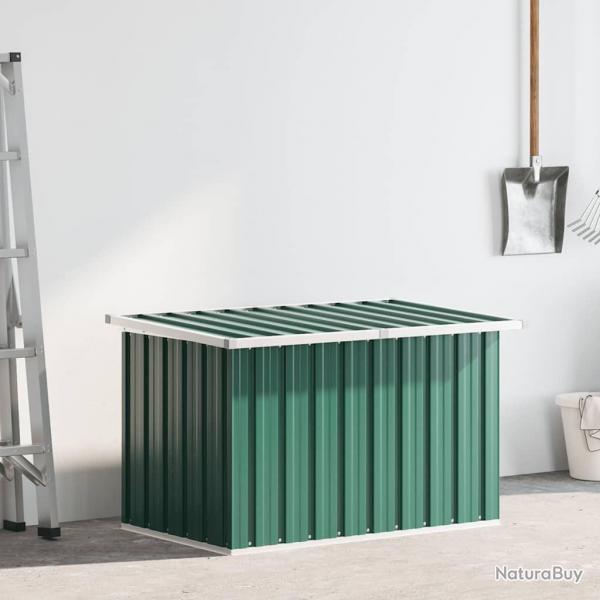 Bote de rangement de jardin Vert 109x67x65 cm