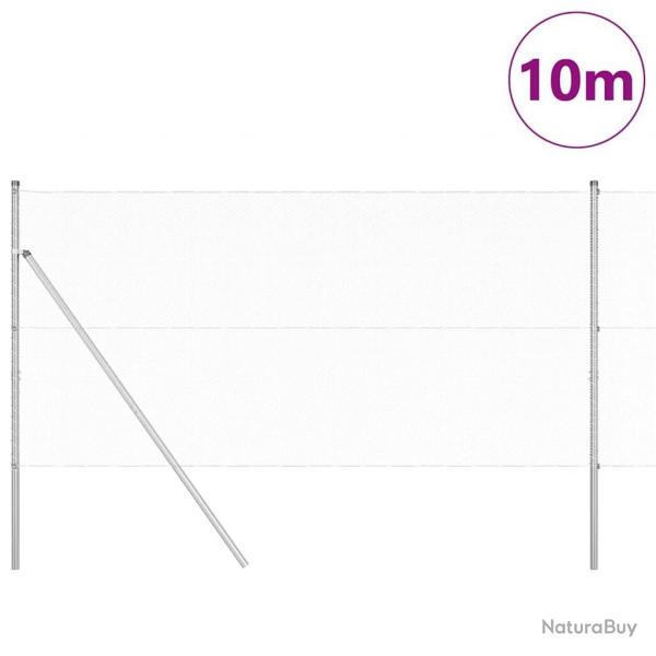 Clture Hexagonale 1,2x10 m Acier Galvanis