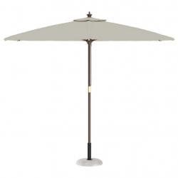 Base de parasol pour poteaux de 37/42/52/58 mm en béton gris clair de 20 kg