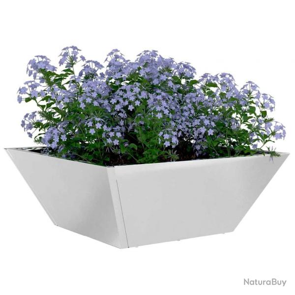 Jardinire en Acier Inoxydable 40x40x15 cm