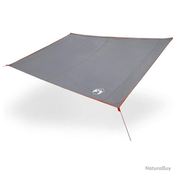 Tarp rsistant  l'eau Gris et orange 350 x 240 cm