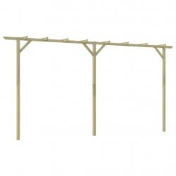 Pergola de jardin 410 x 40 x 203 cm Bois