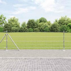 Clôture de champ 0,8 x 50 m en acier galvanisé