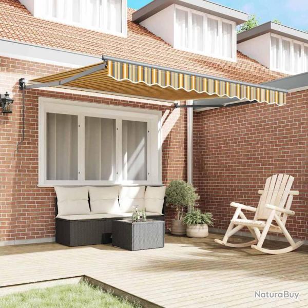 Auvent Manuel Rtractable Ray Multicolore 350 x 250 cm