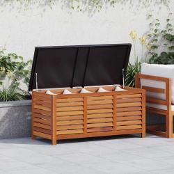 Boîte de rangement de jardin 117x50x55 cm Eucalyptus solide