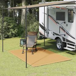 Tapis de tente sable 250x300 cm PEHD