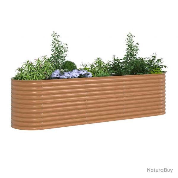 Lit surlev Effet Bois Mtal 320 X 80 X 81 cm Durable
